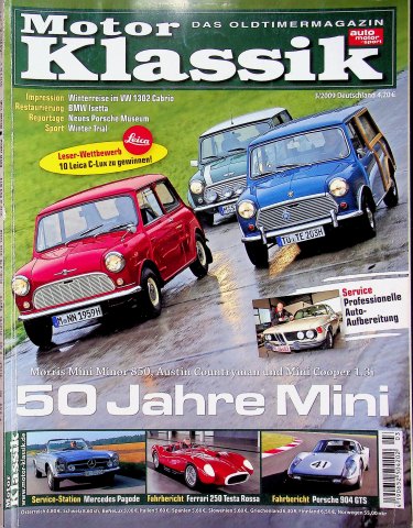 Deckblatt Motor Klassik (03/2009)